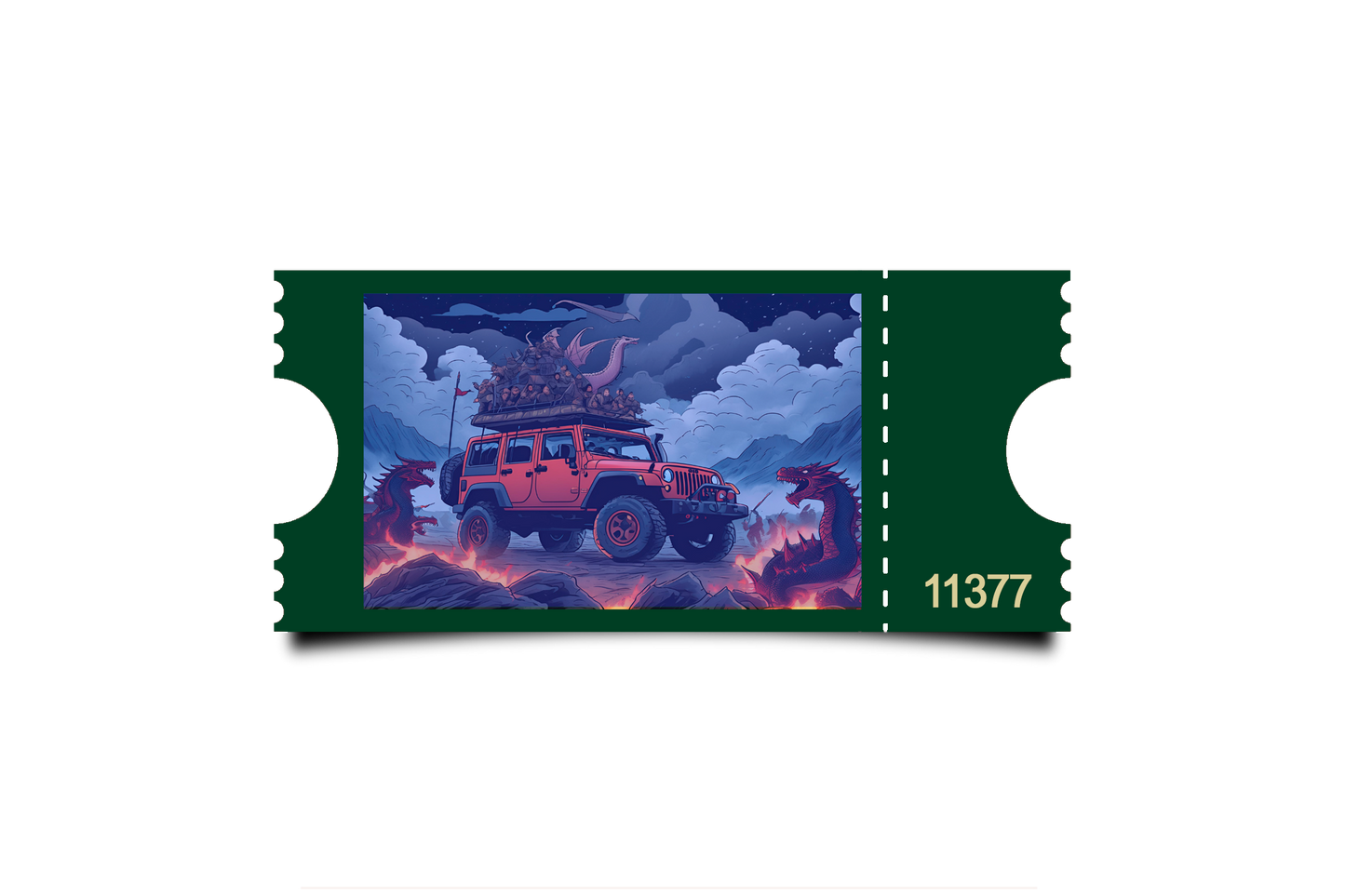 Boleto Ilustracion N 11377