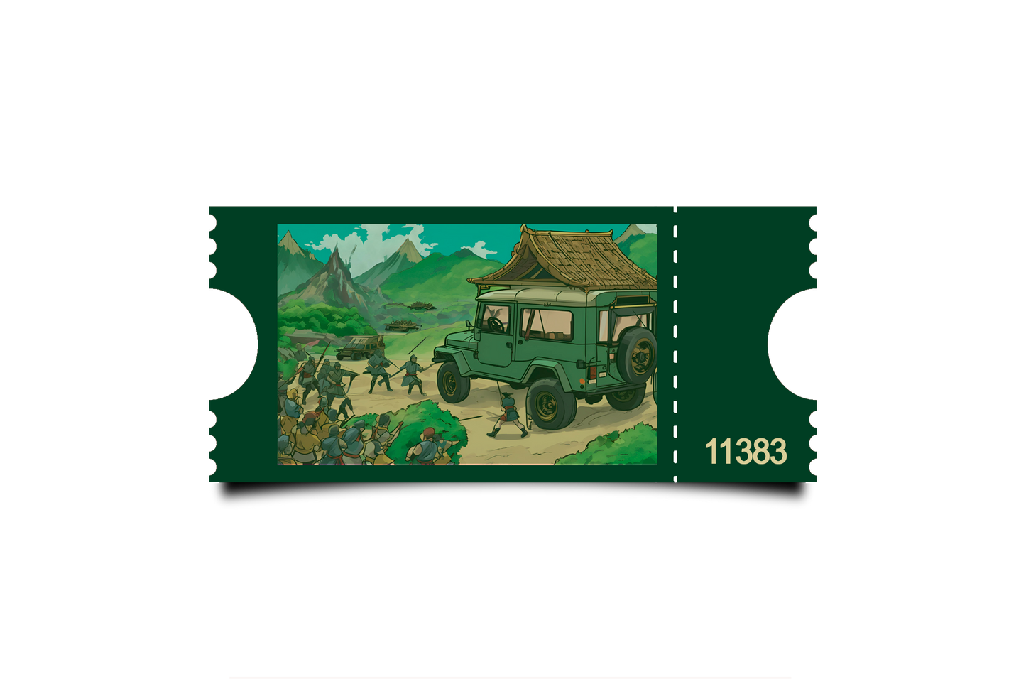 Boleto Ilustracion N 11383