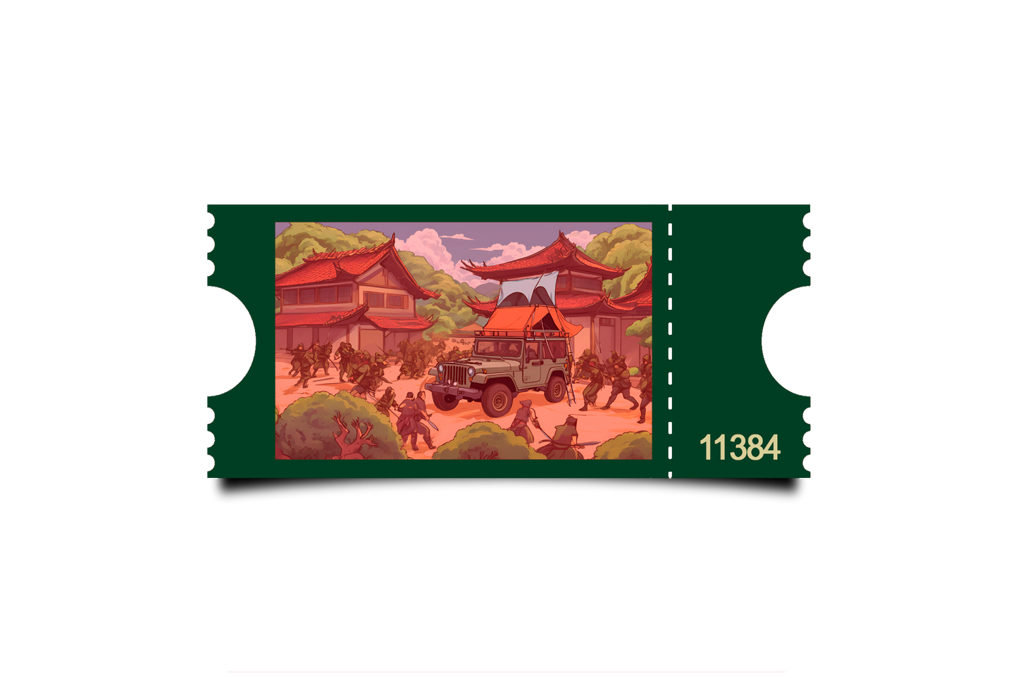 Boleto Ilustracion N 11384