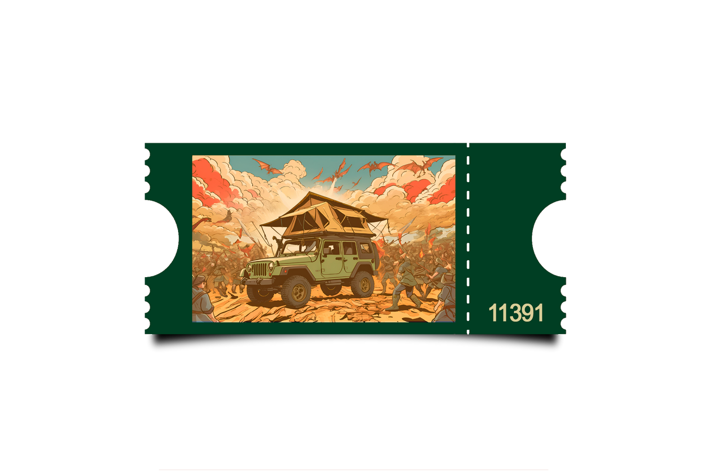 Boleto Ilustracion N 11391