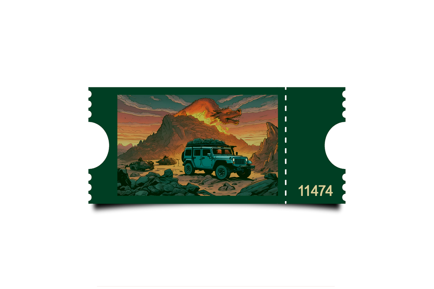 Boleto Ilustracion N 11474