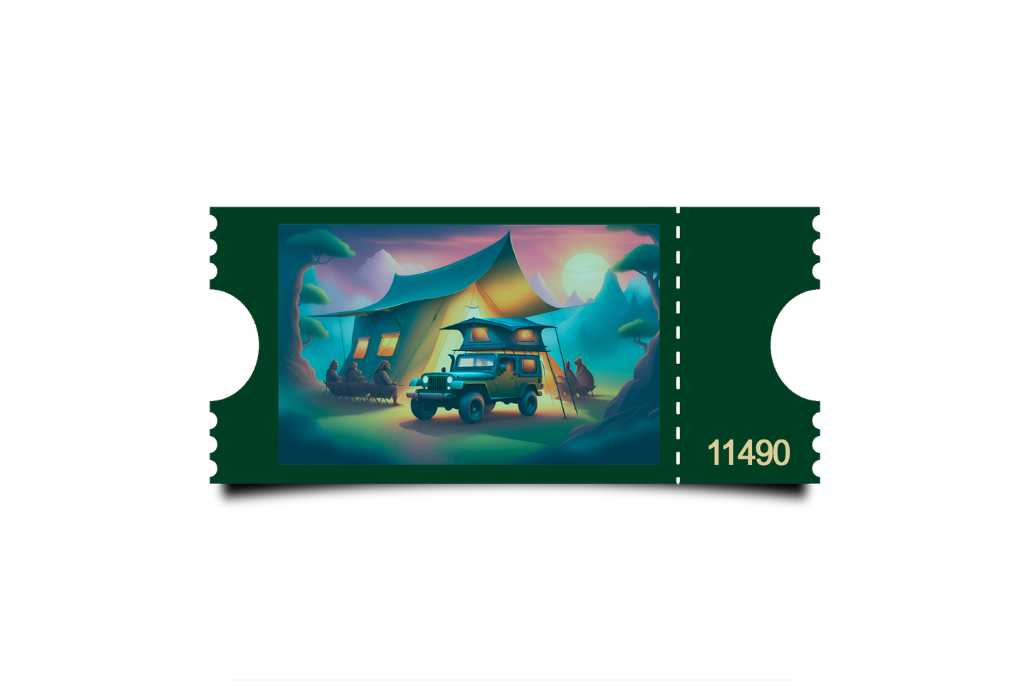 Boleto Ilustracion N 11490