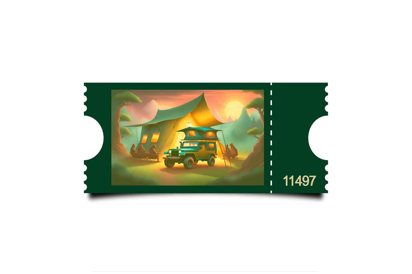Boleto Ilustracion N 11497