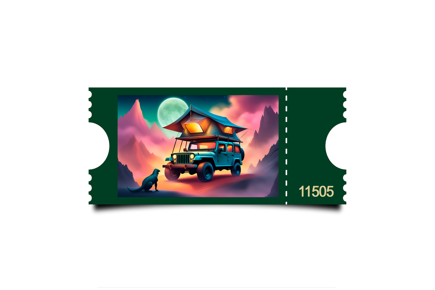 Boleto Ilustracion N 11505