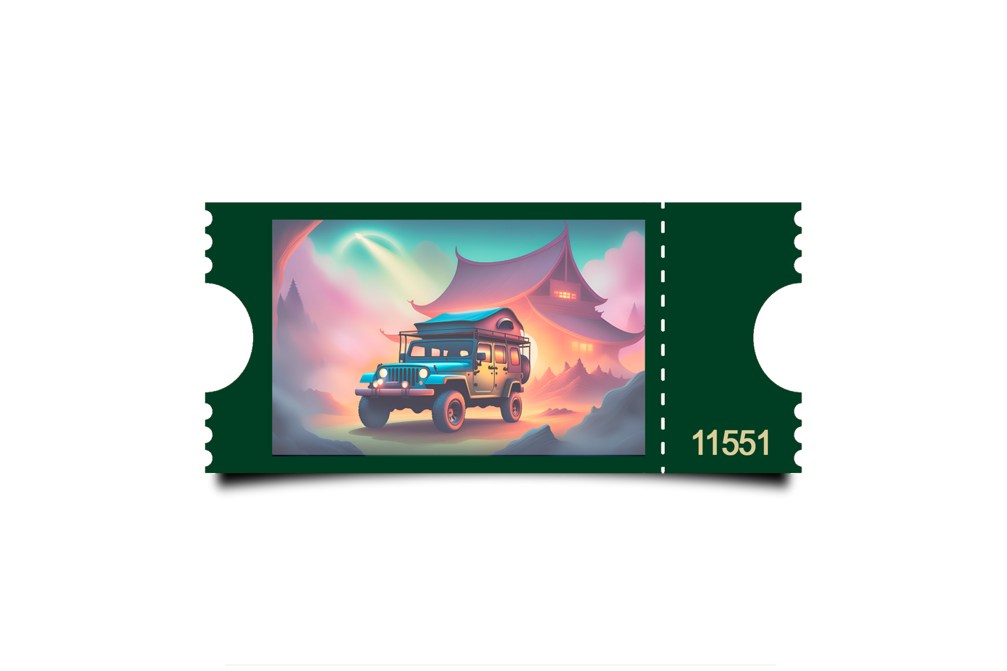 Boleto Ilustracion N 11551
