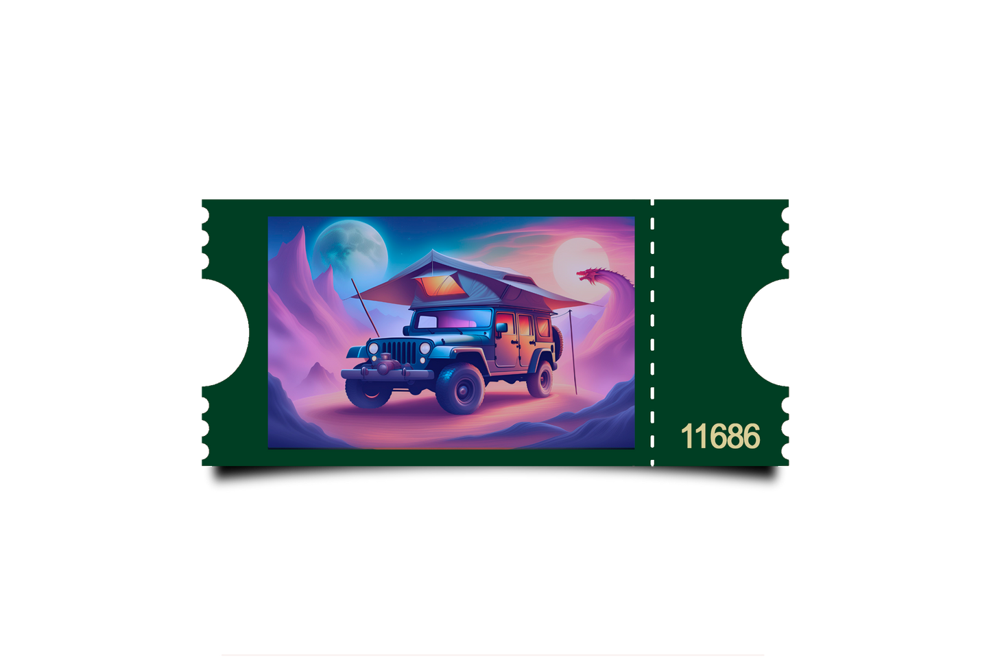 Boleto Ilustracion N 11686