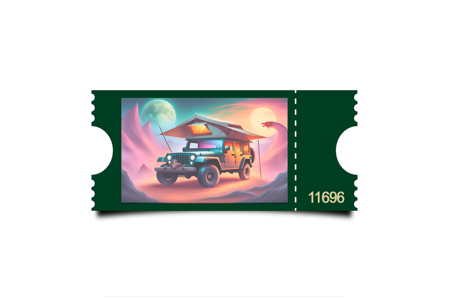 Boleto Ilustracion N 11696