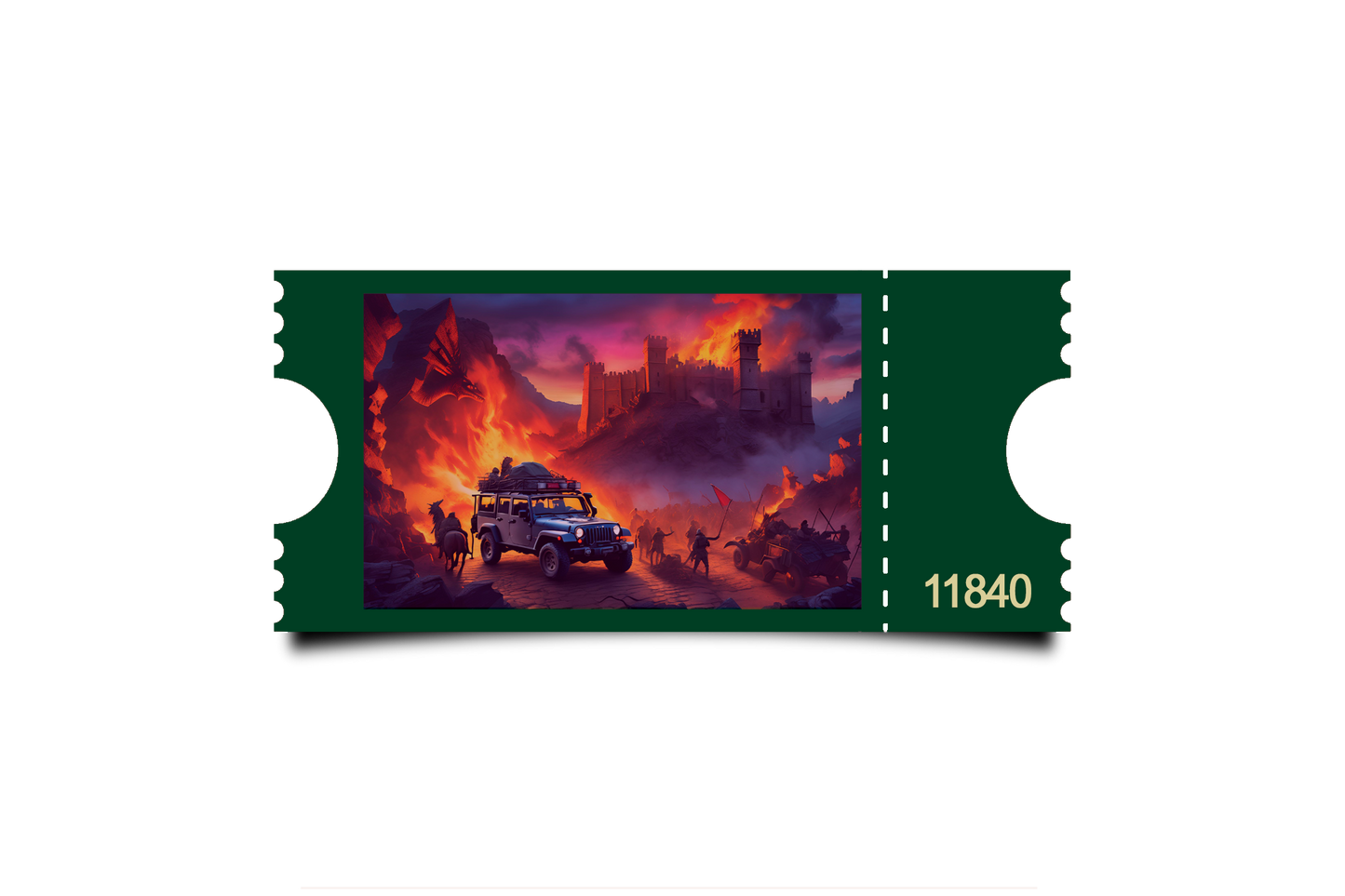 Boleto Ilustracion N 11840