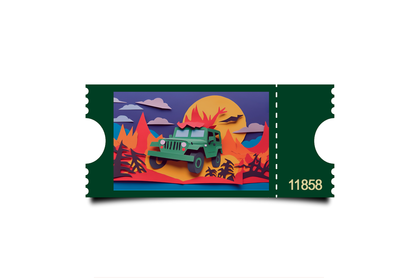 Boleto Ilustracion N 11858
