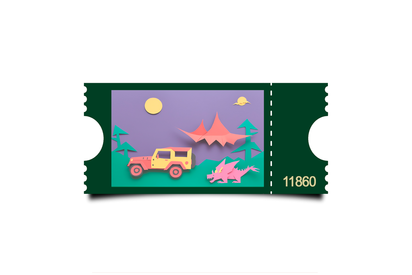 Boleto Ilustracion N 11860