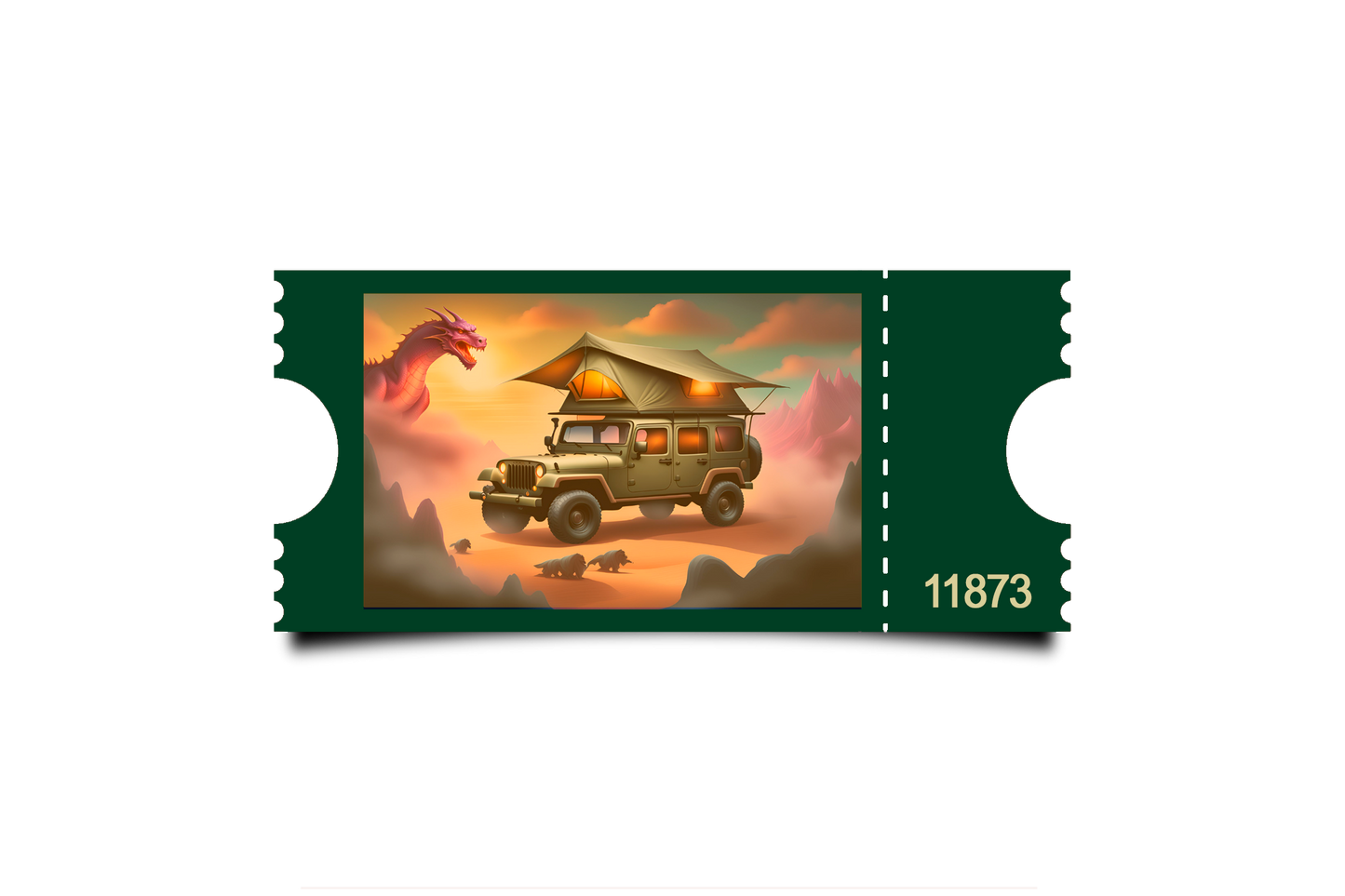 Boleto Ilustracion N 11873