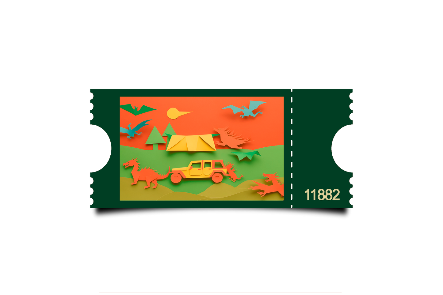 Boleto Ilustracion N 11882