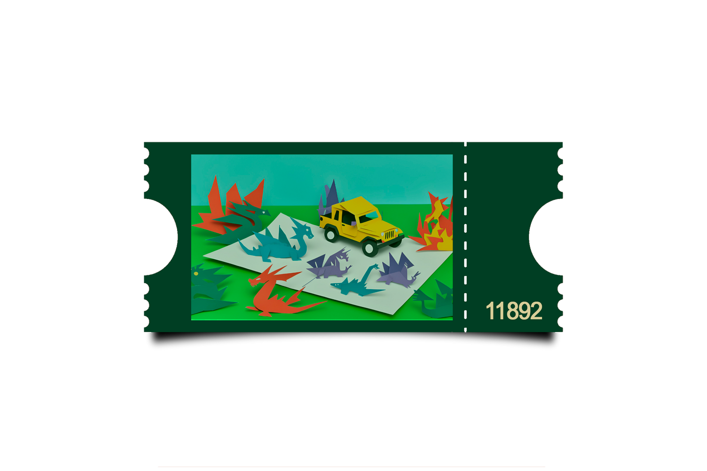 Boleto Ilustracion N 11892
