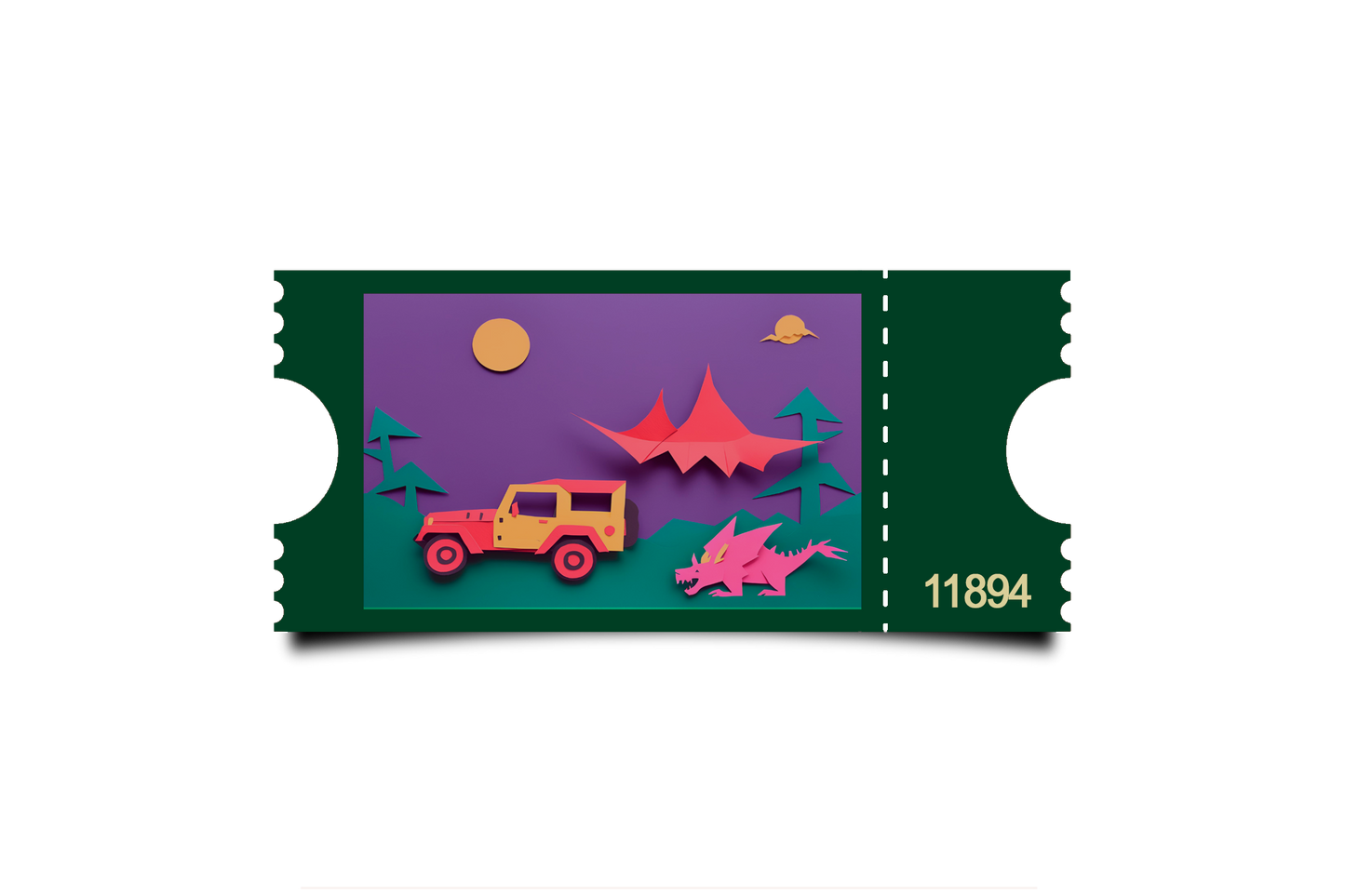 Boleto Ilustracion N 11894