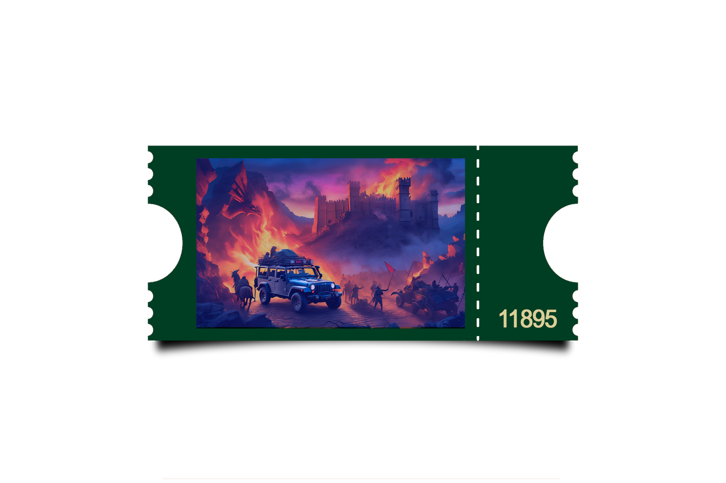 Boleto Ilustracion N 11895