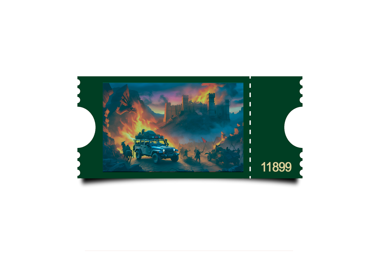 Boleto Ilustracion N 11899