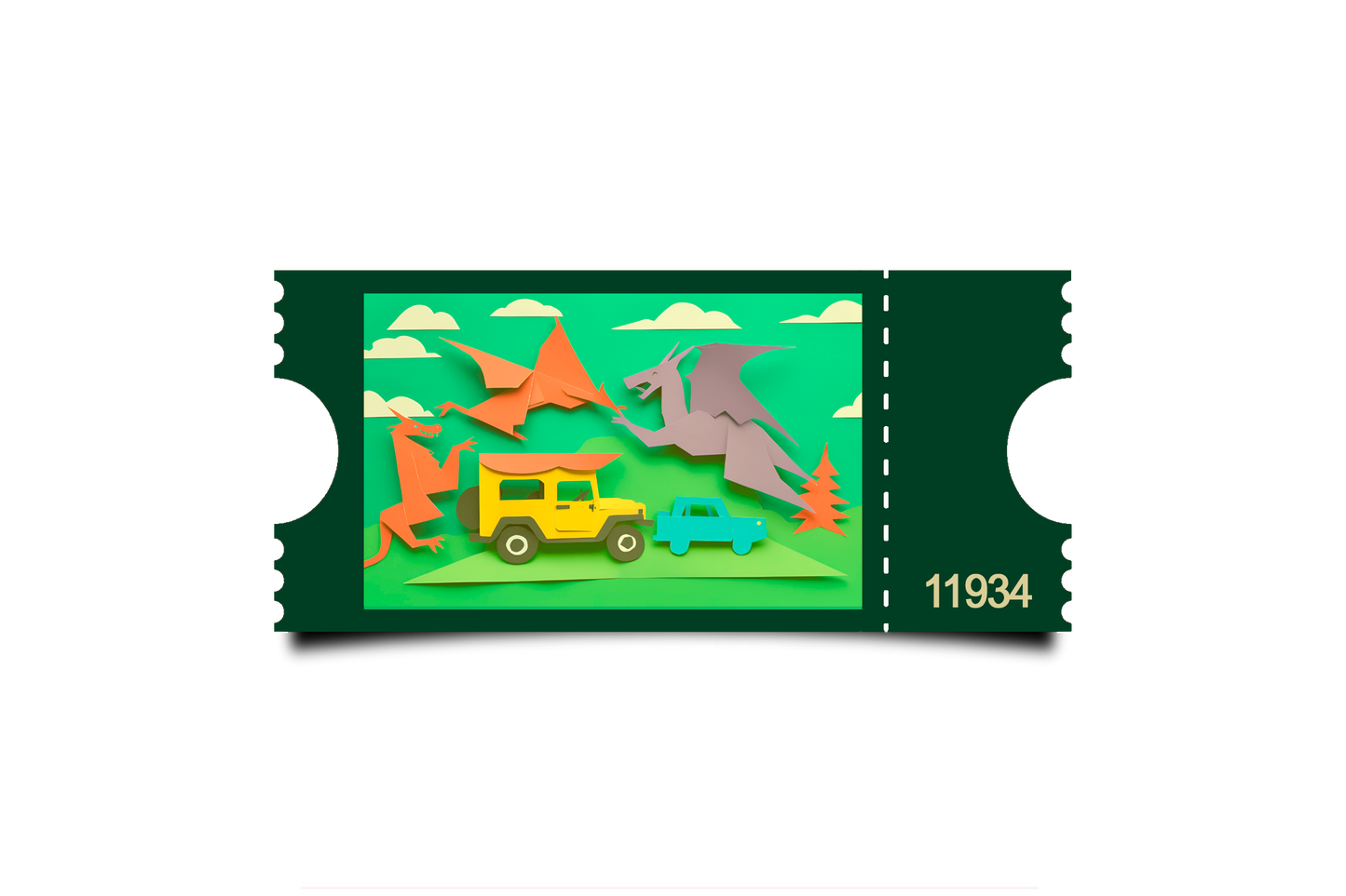 Boleto Ilustracion N 11934