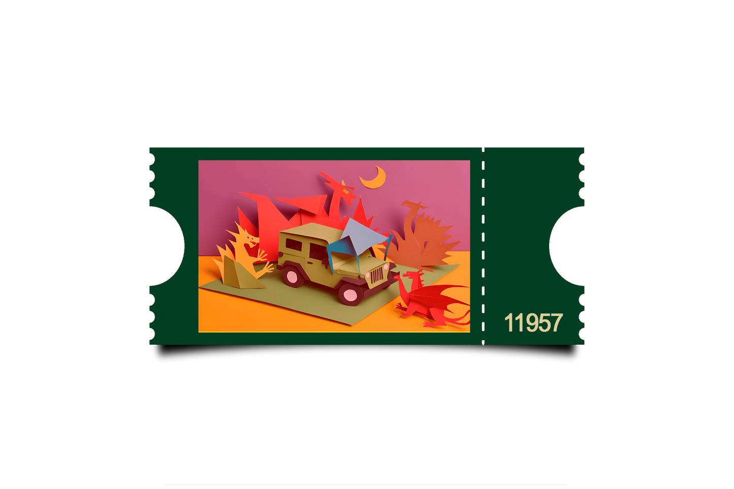 Boleto Ilustracion N 11957