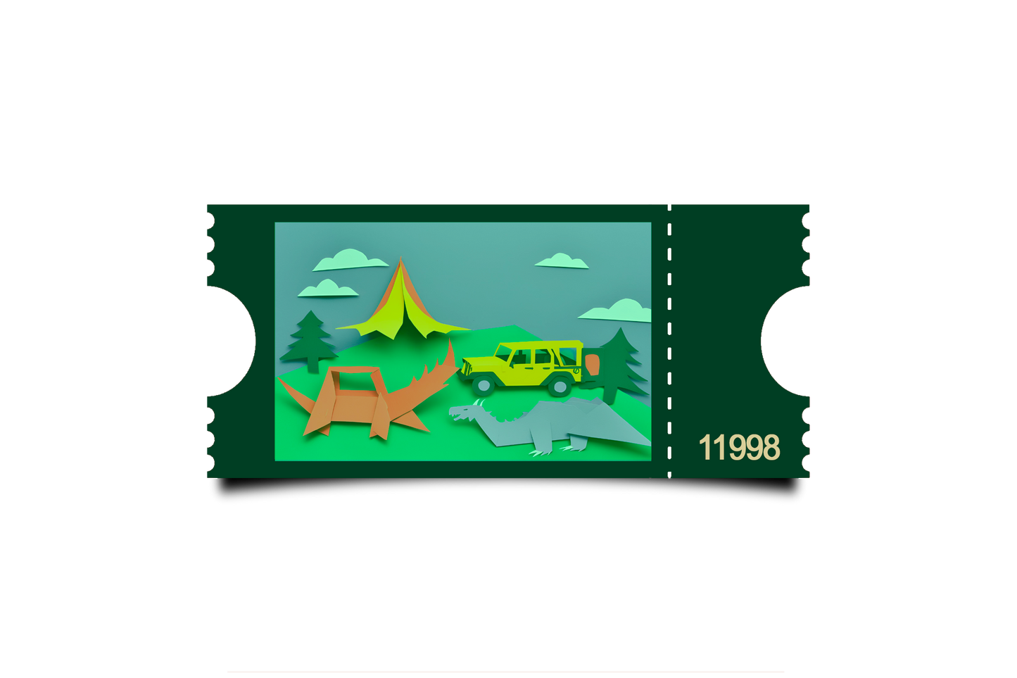 Boleto Ilustracion N 11998