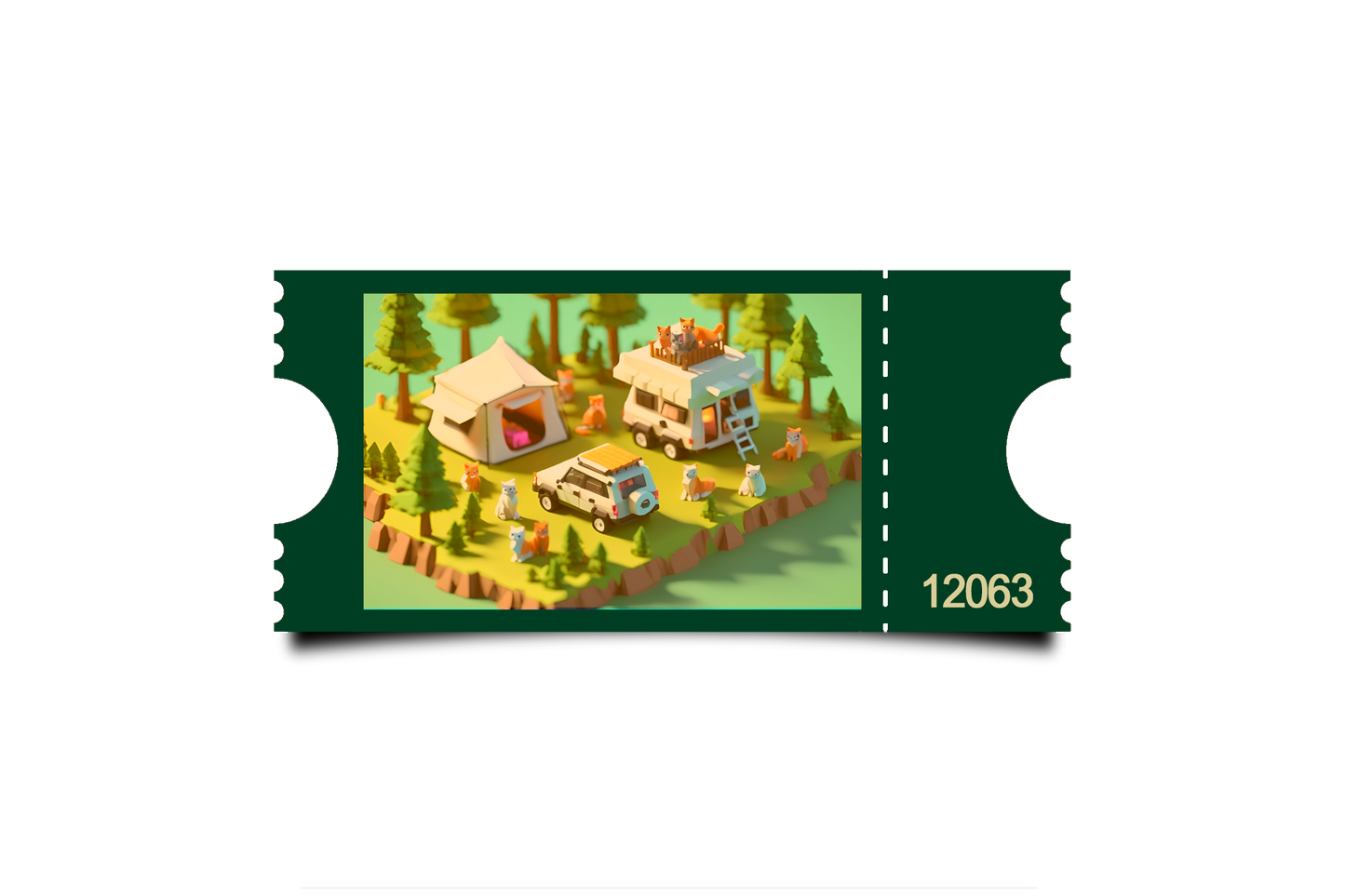 Boleto Ilustracion N 12063