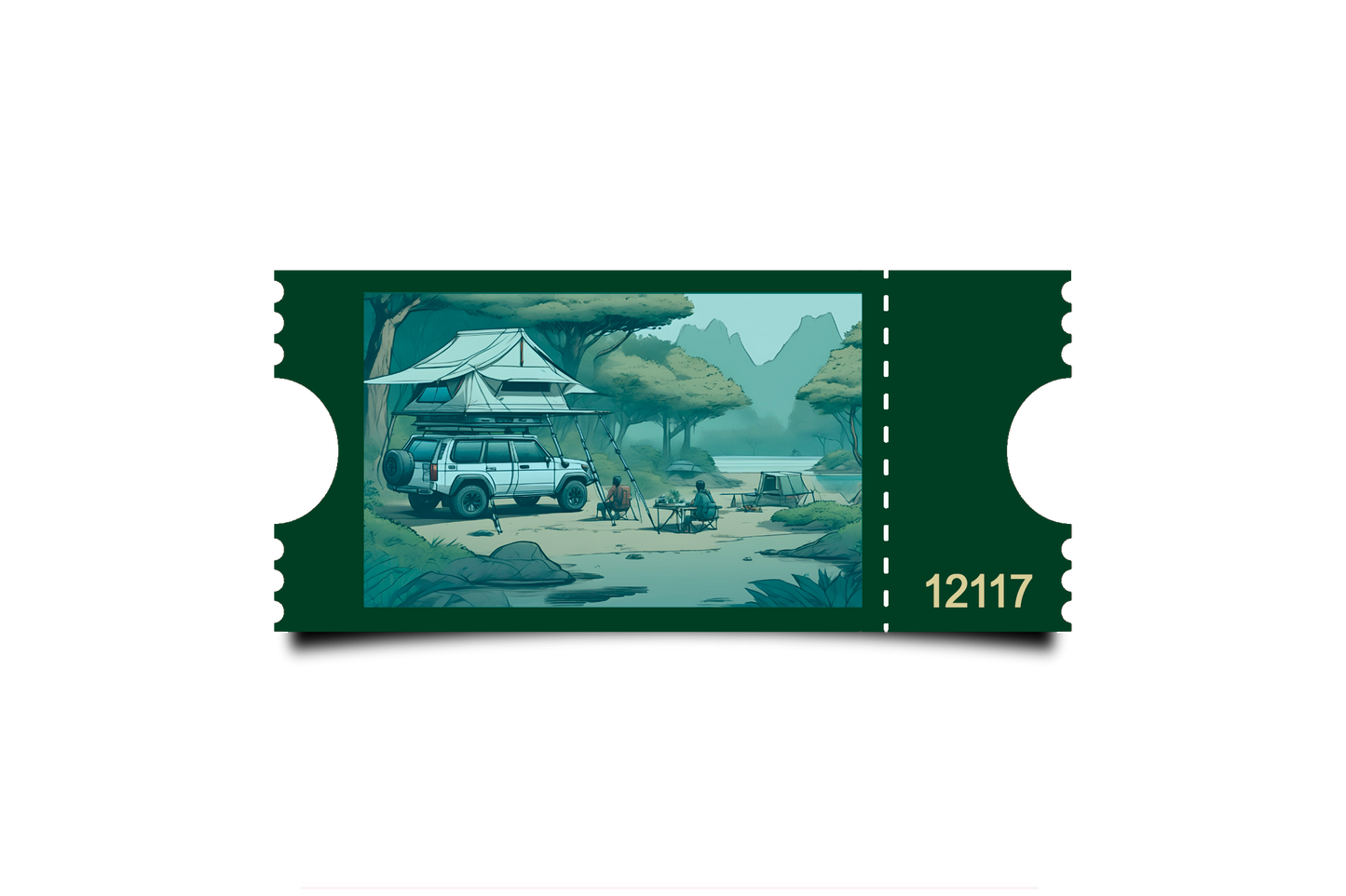 Boleto Ilustracion N 12117