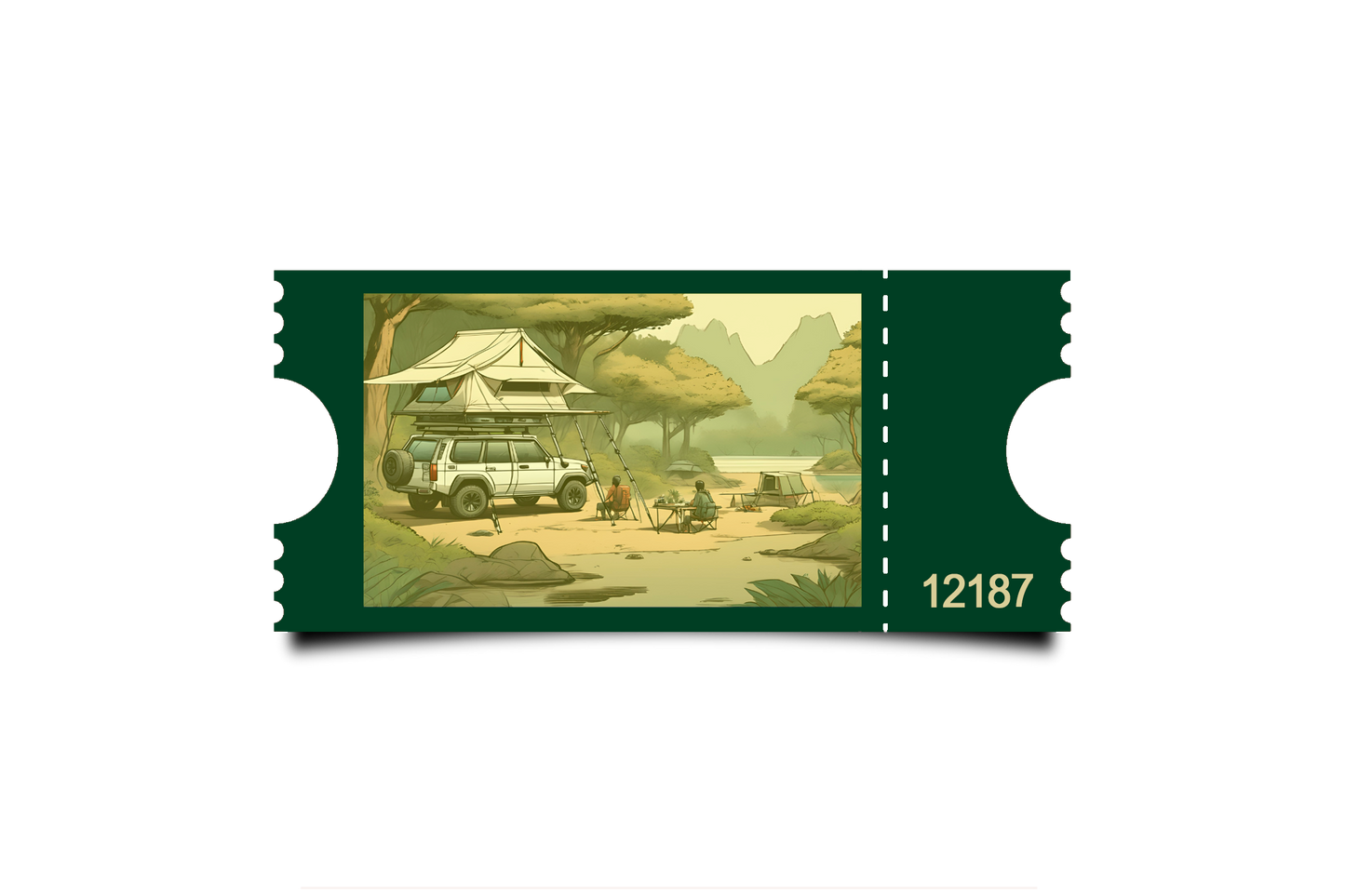 Boleto Ilustracion N 12187