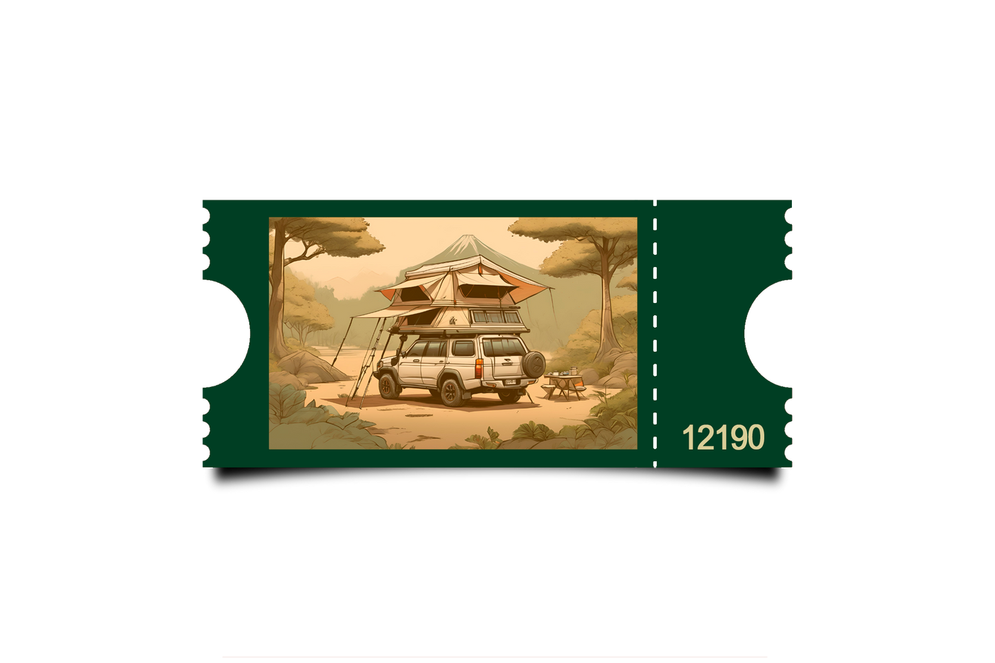 Boleto Ilustracion N 12190