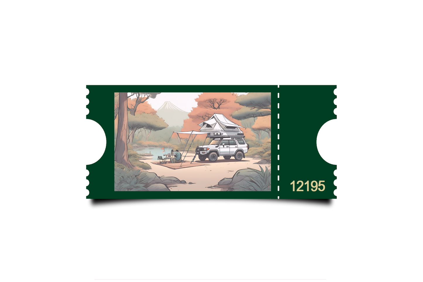 Boleto Ilustracion N 12195