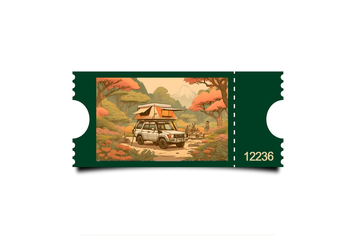 Boleto Ilustracion N 12236