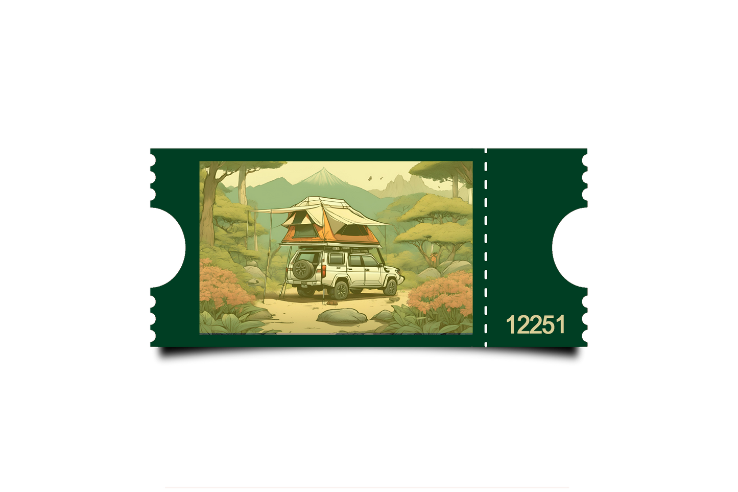 Boleto Ilustracion N 12251