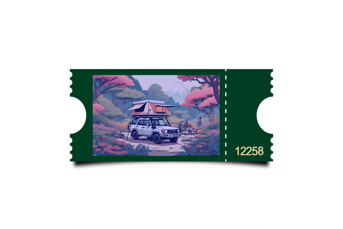 Boleto Ilustracion N 12258