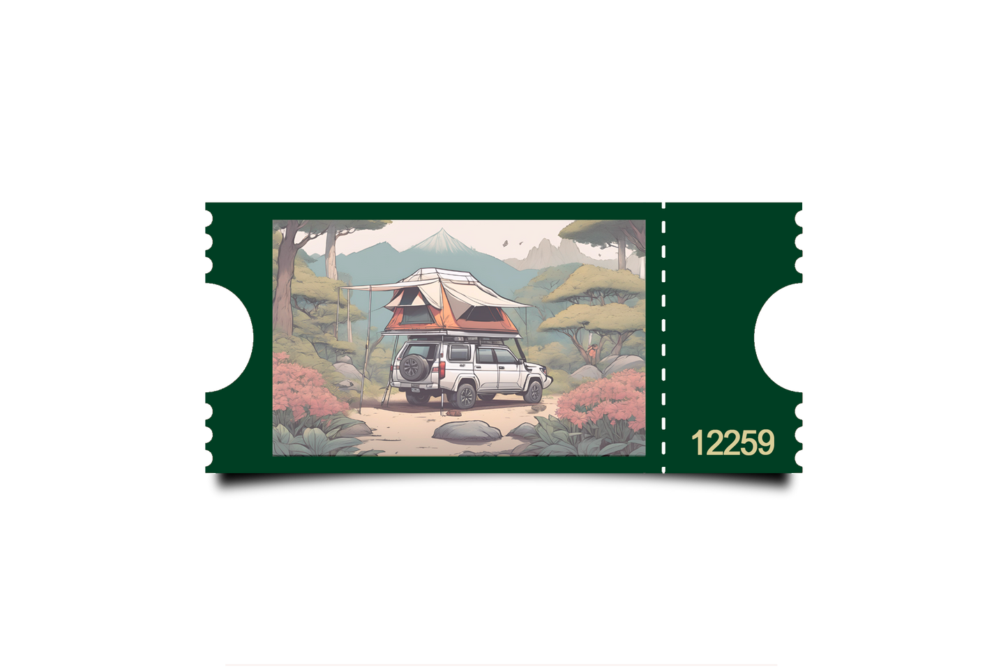 Boleto Ilustracion N 12259