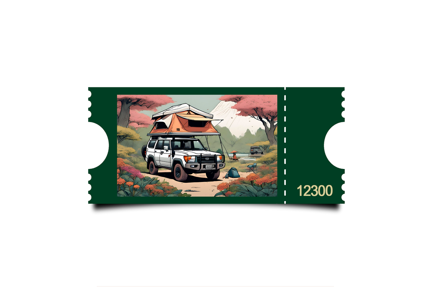Boleto Ilustracion N 12300