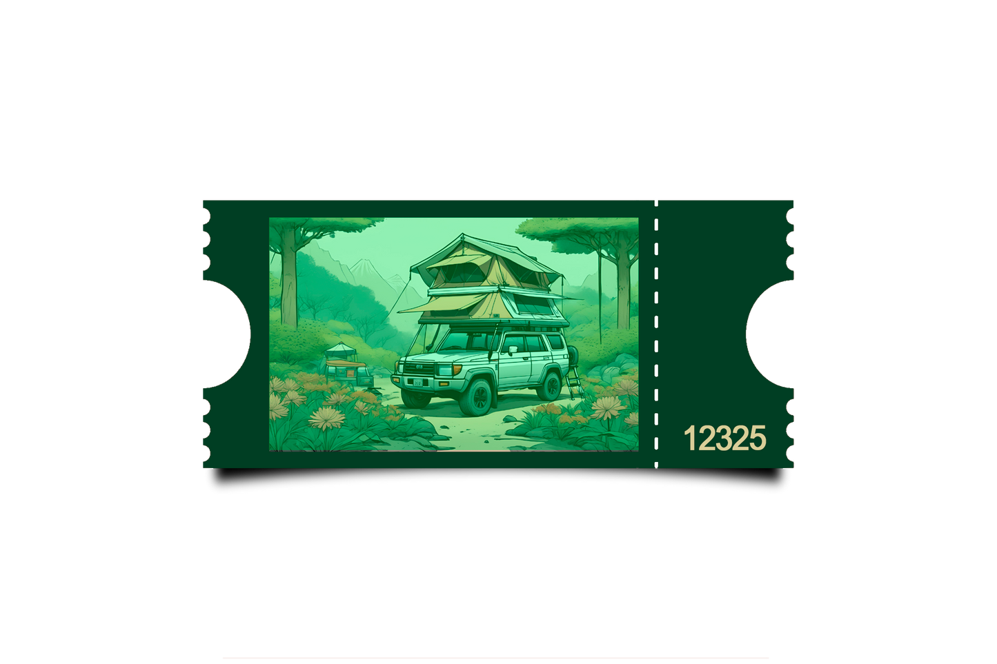 Boleto Ilustracion N 12325