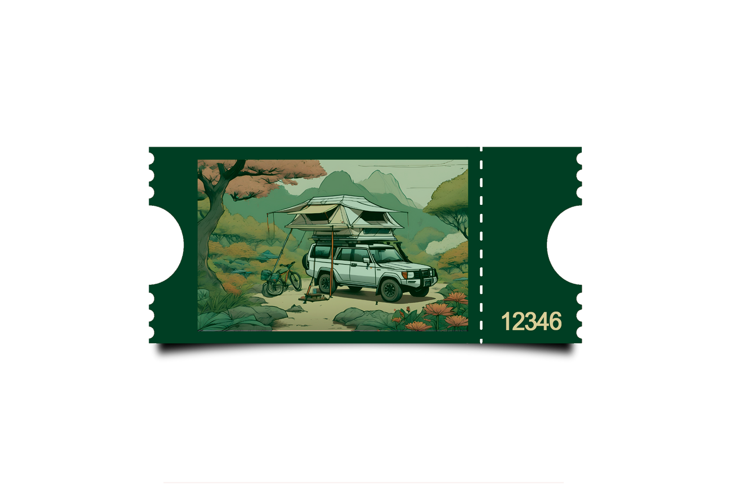 Boleto Ilustracion N 12346