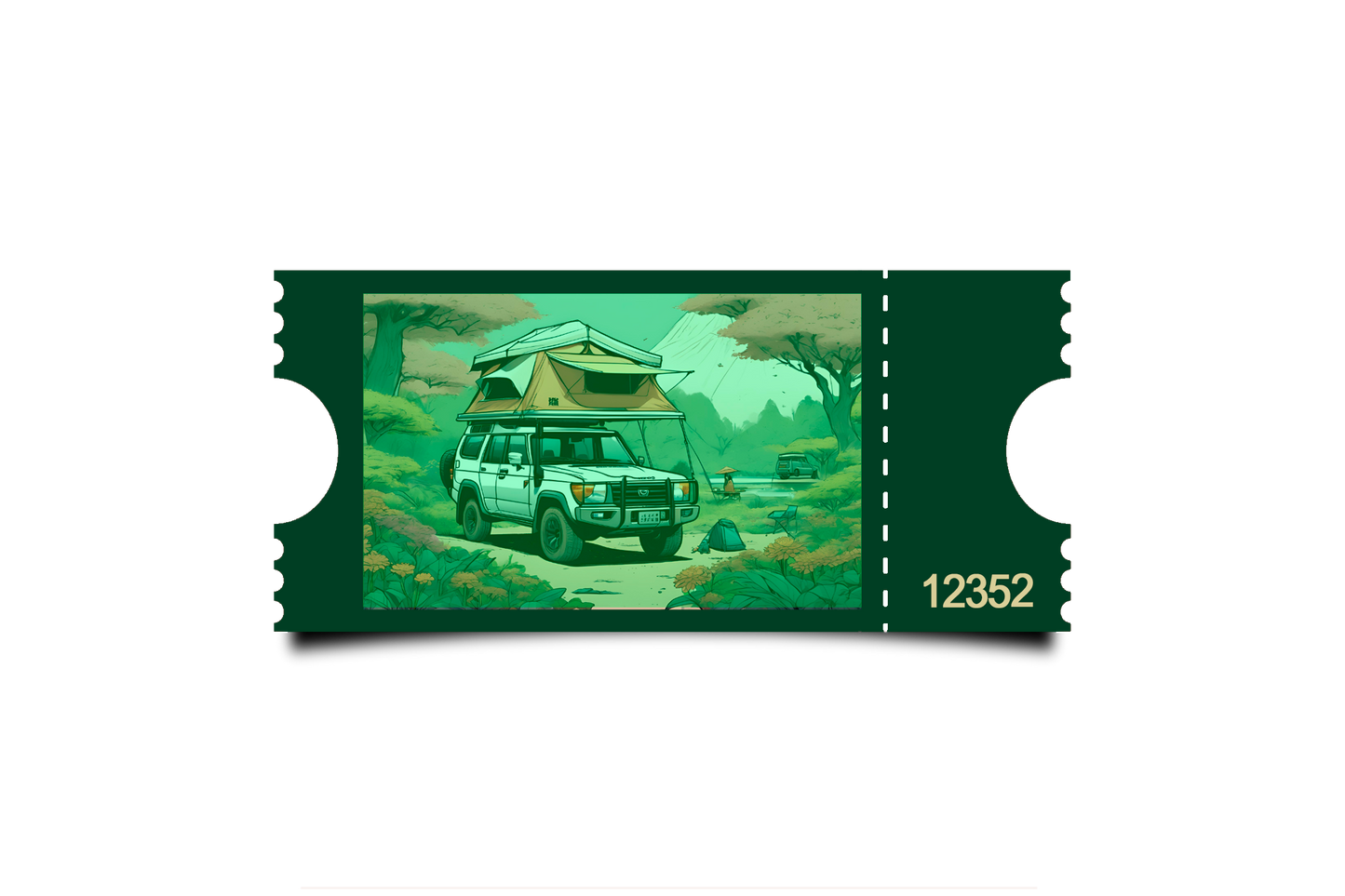 Boleto Ilustracion N 12352
