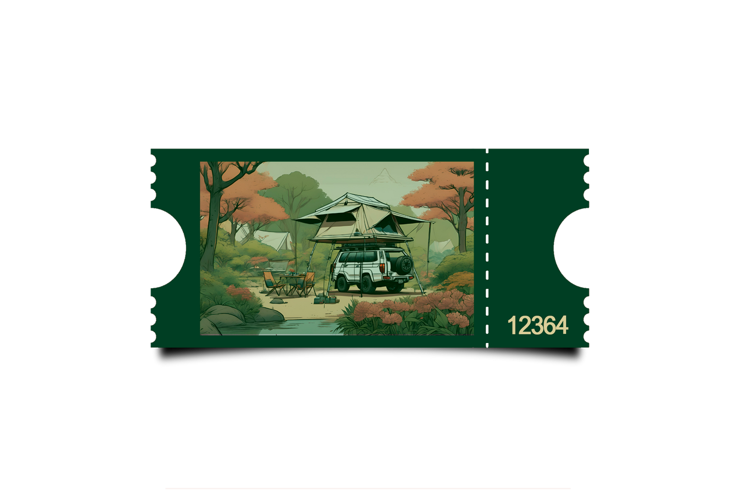 Boleto Ilustracion N 12364