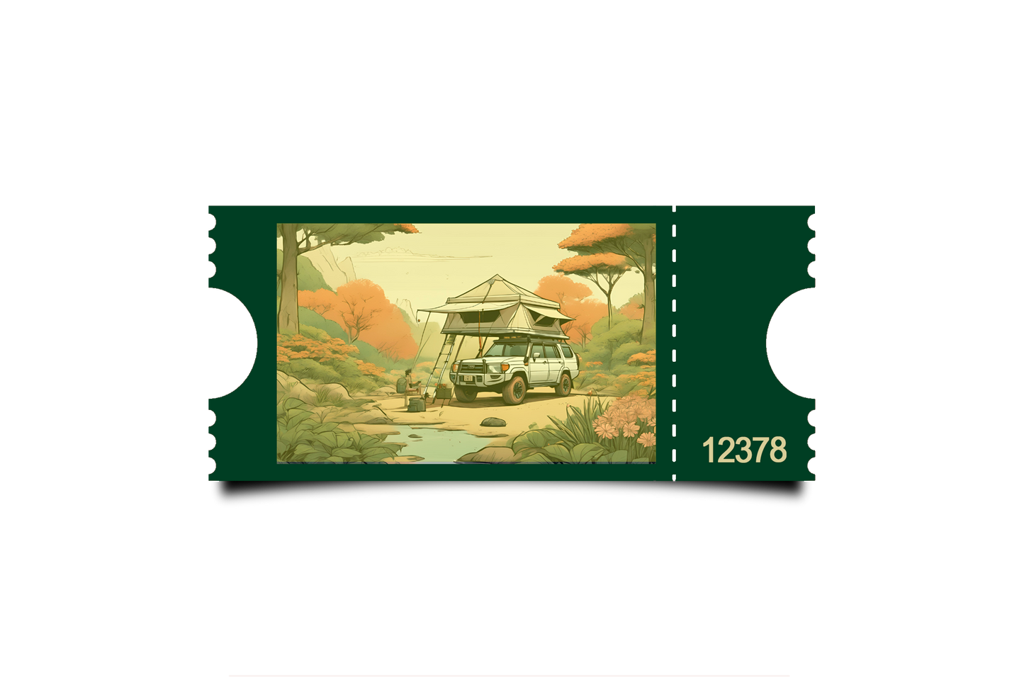 Boleto Ilustracion N 12378