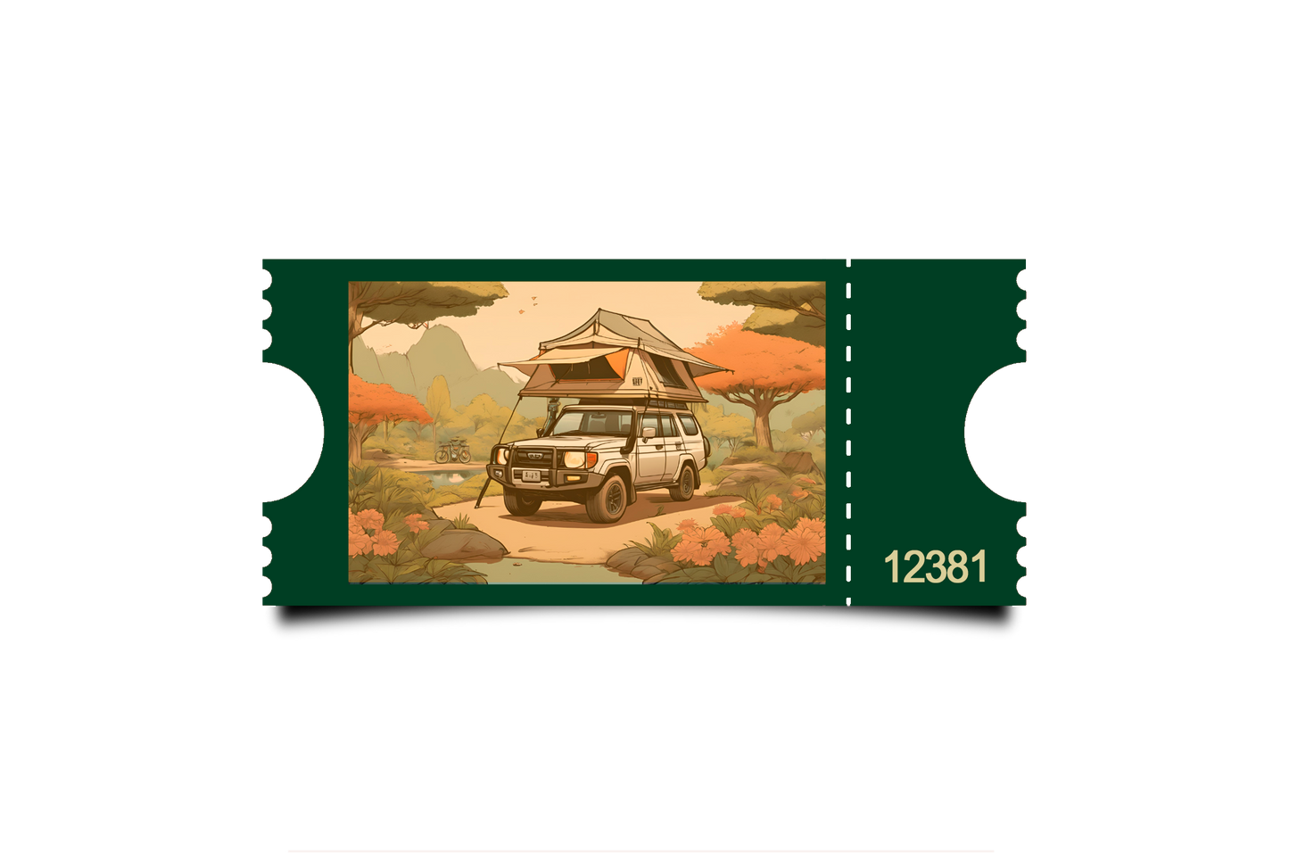Boleto Ilustracion N 12381