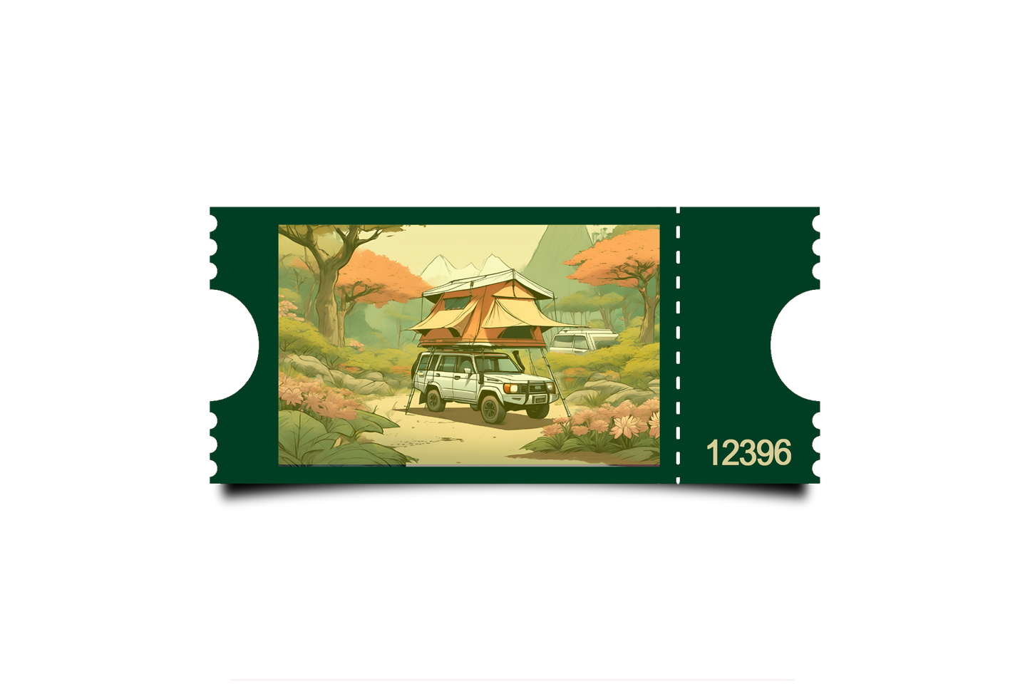 Boleto Ilustracion N 12396