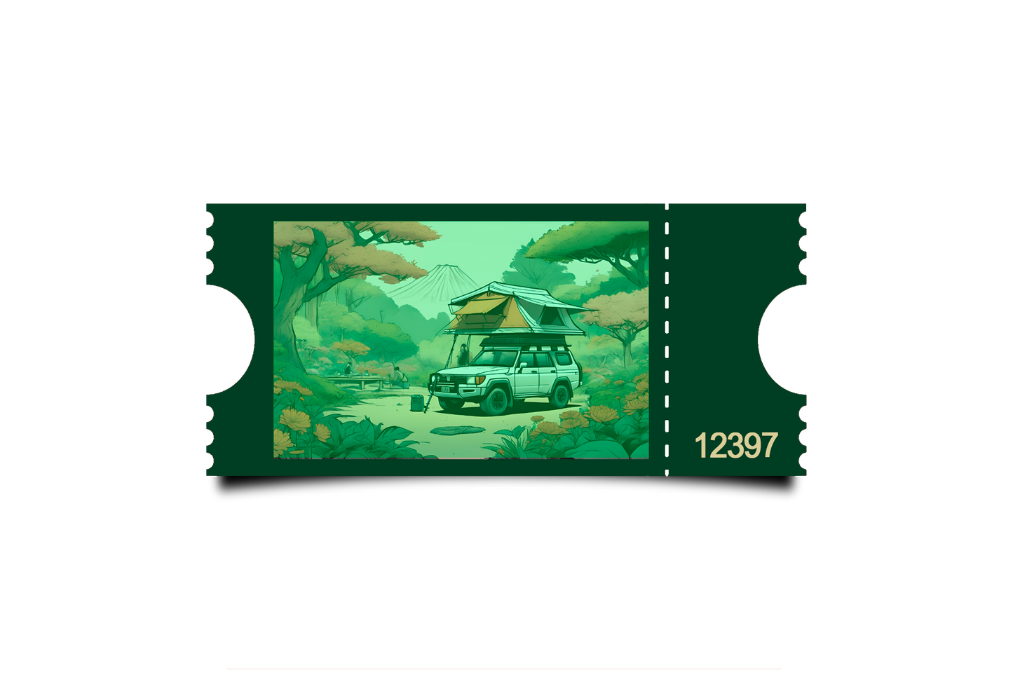 Boleto Ilustracion N 12397