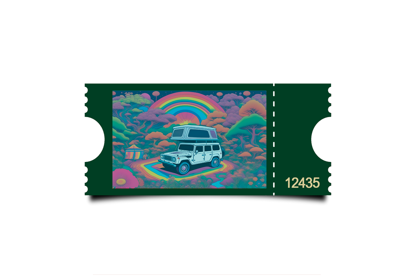 Boleto Ilustracion N 12435