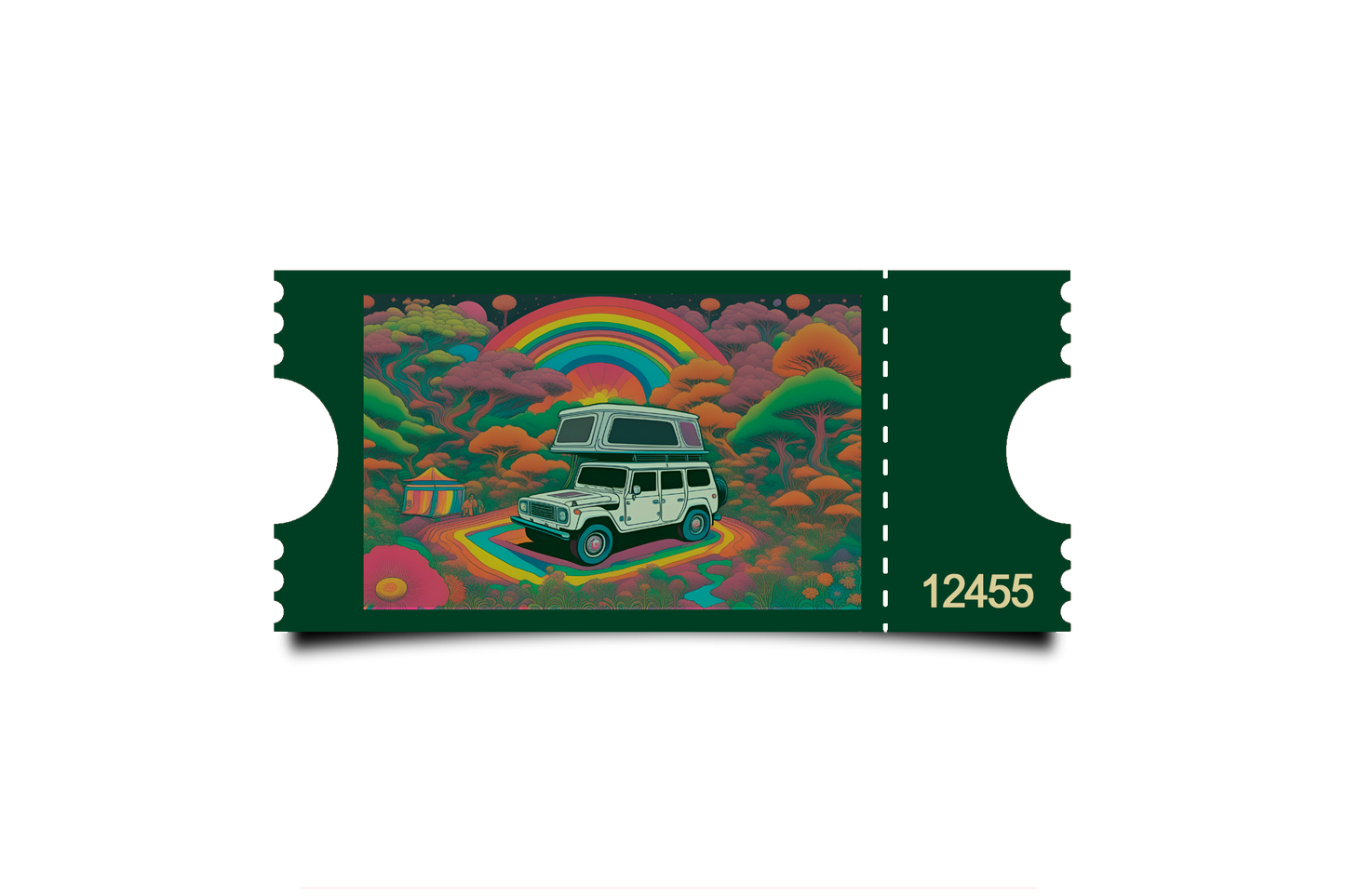 Boleto Ilustracion N 12455