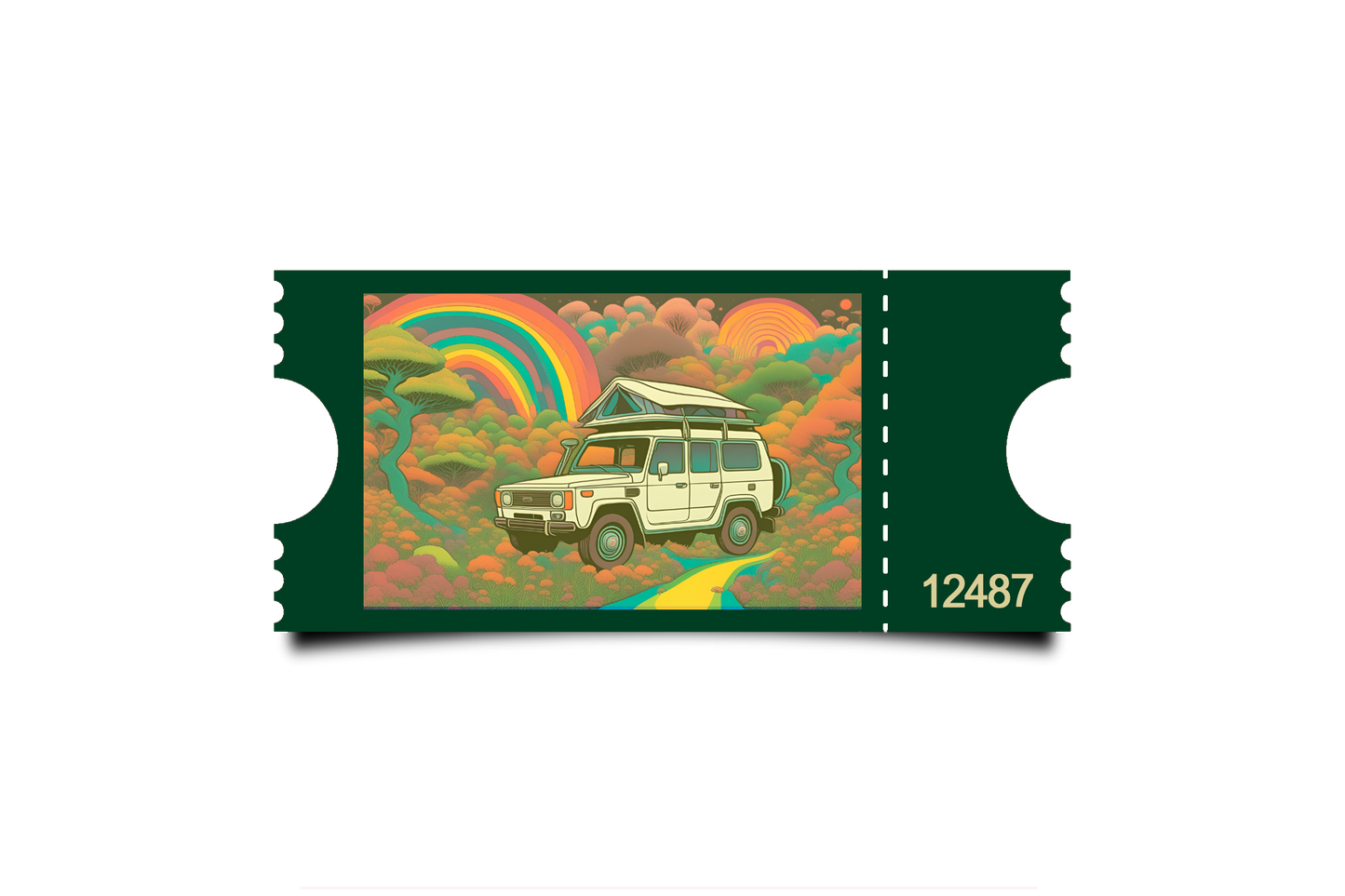 Boleto Ilustracion N 12487