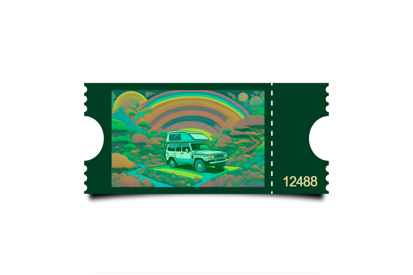 Boleto Ilustracion N 12488