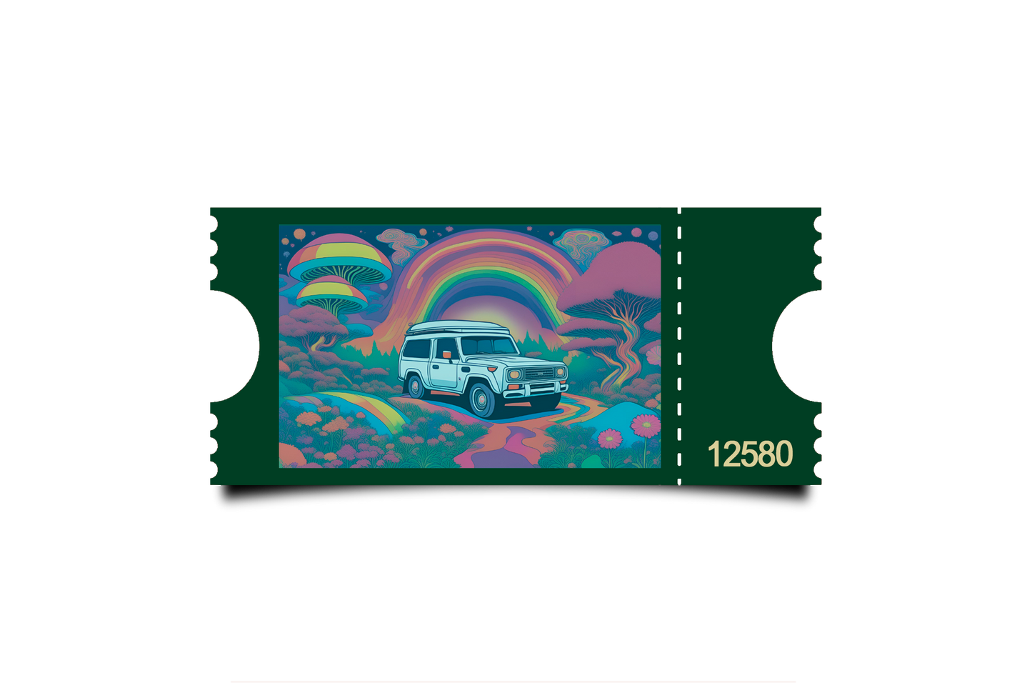 Boleto Ilustracion N 12580