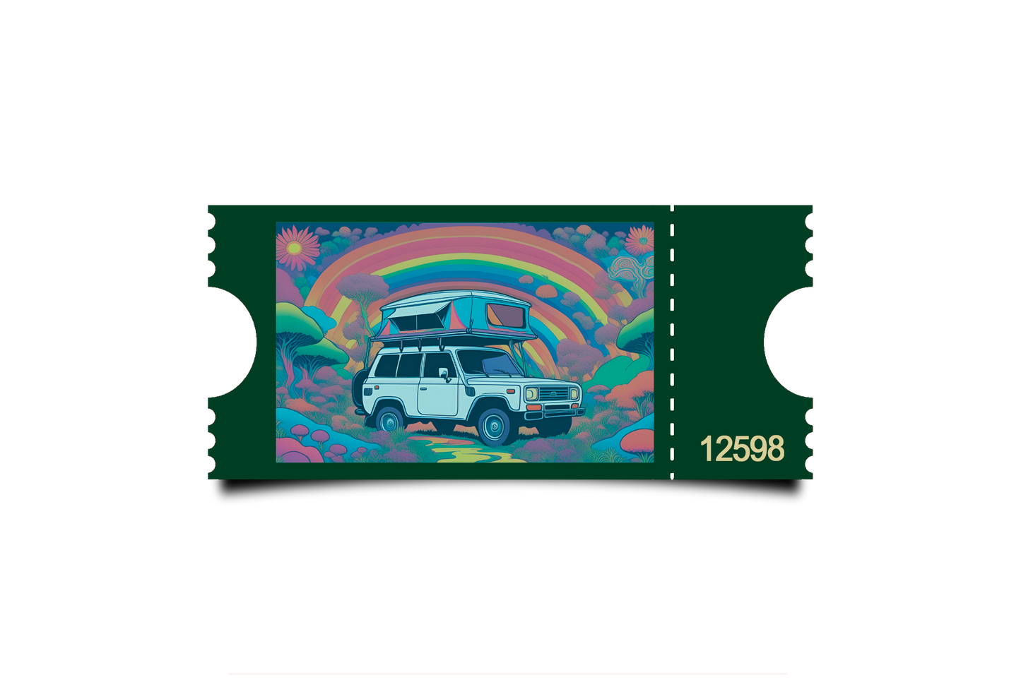 Boleto Ilustracion N 12598