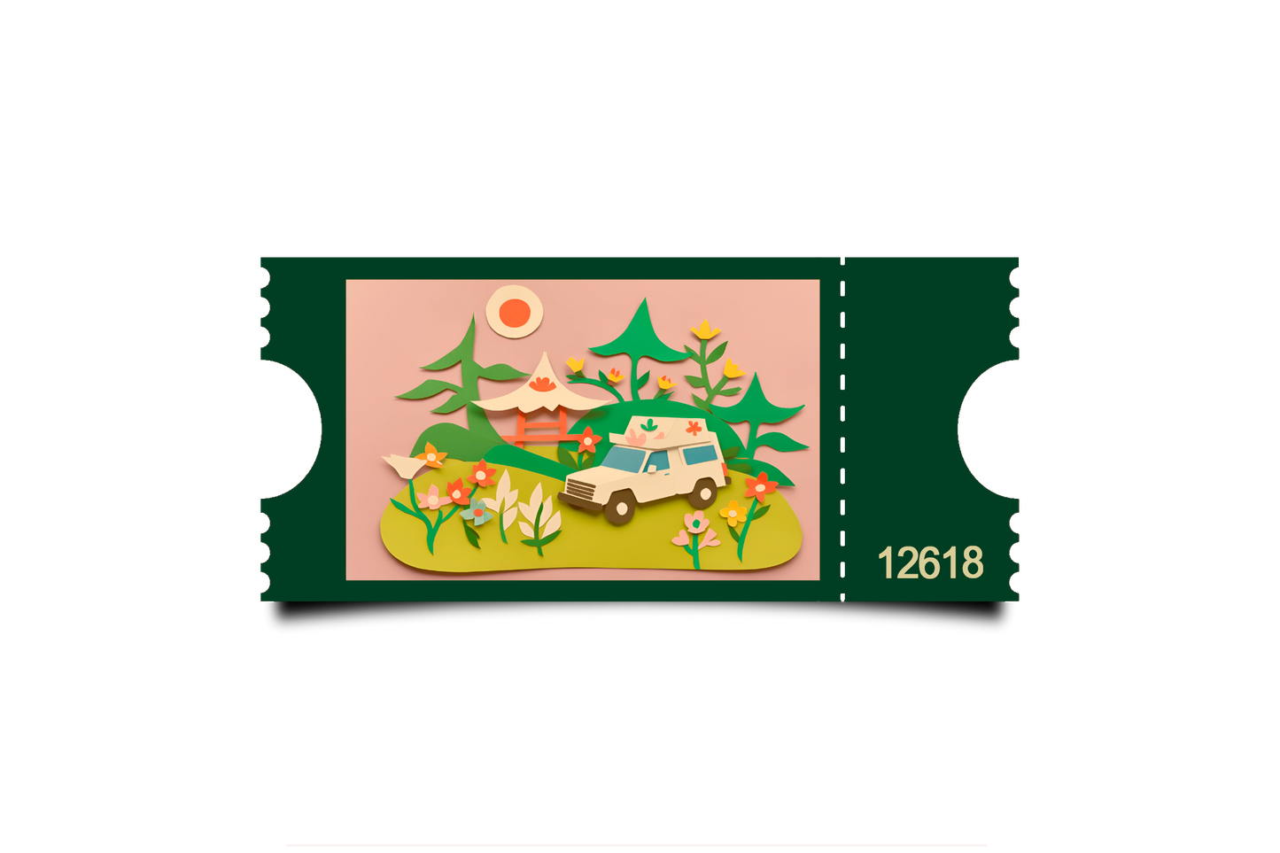 Boleto Ilustracion N 12618