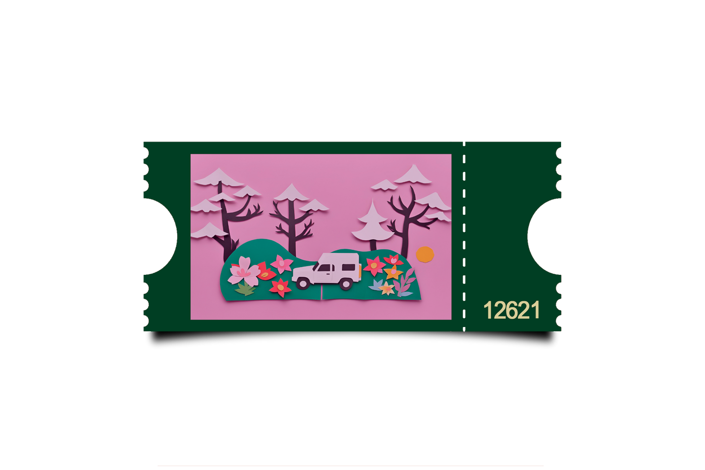 Boleto Ilustracion N 12621
