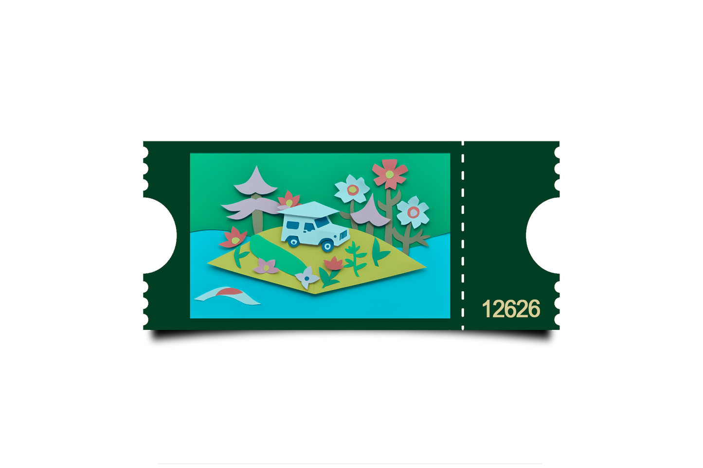 Boleto Ilustracion N 12626